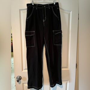 Black Cargo Pants